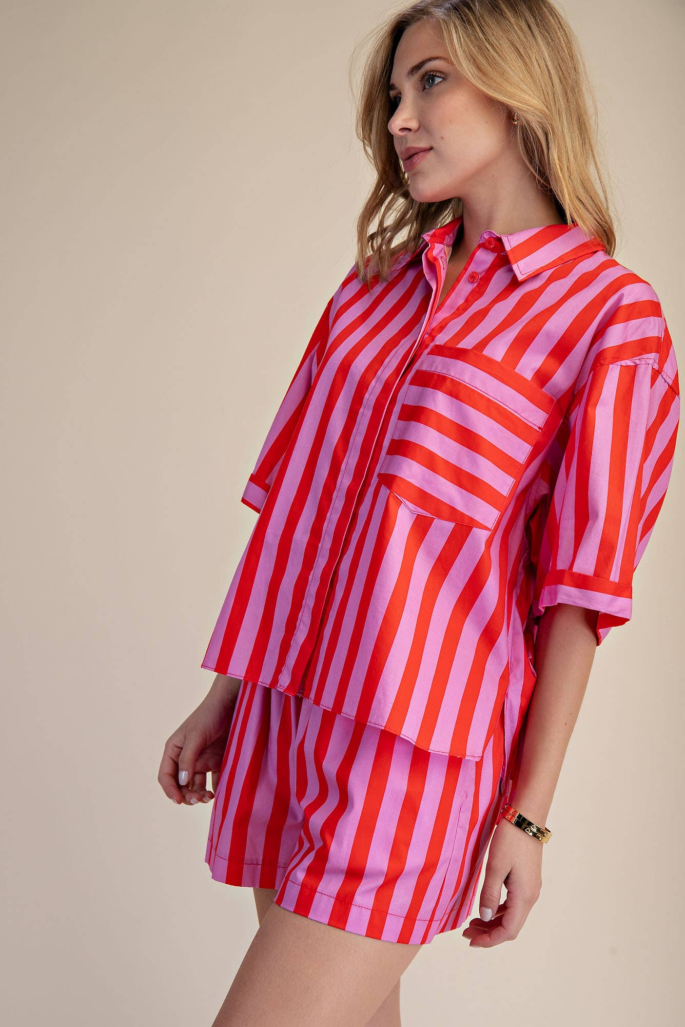 Shirt - Collar Neck Button Down