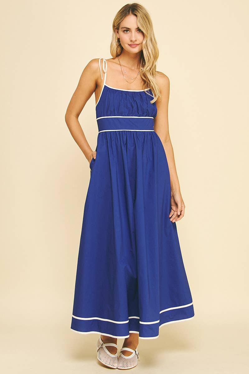 Dress- Maxi Trim