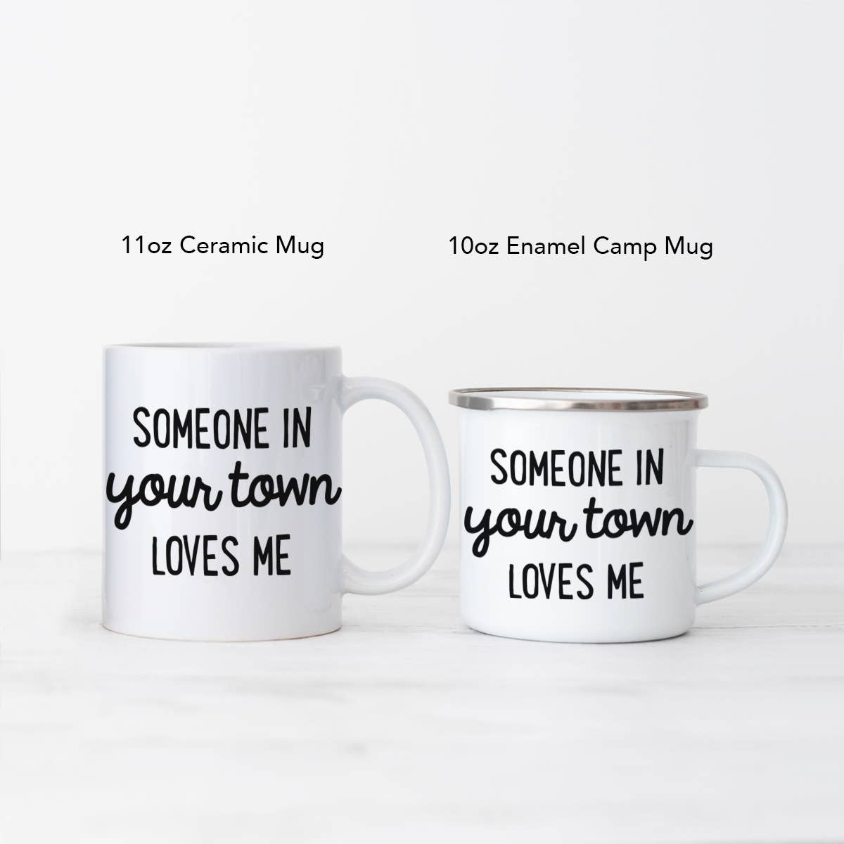 Personalized City Mug - Someone Loves Me