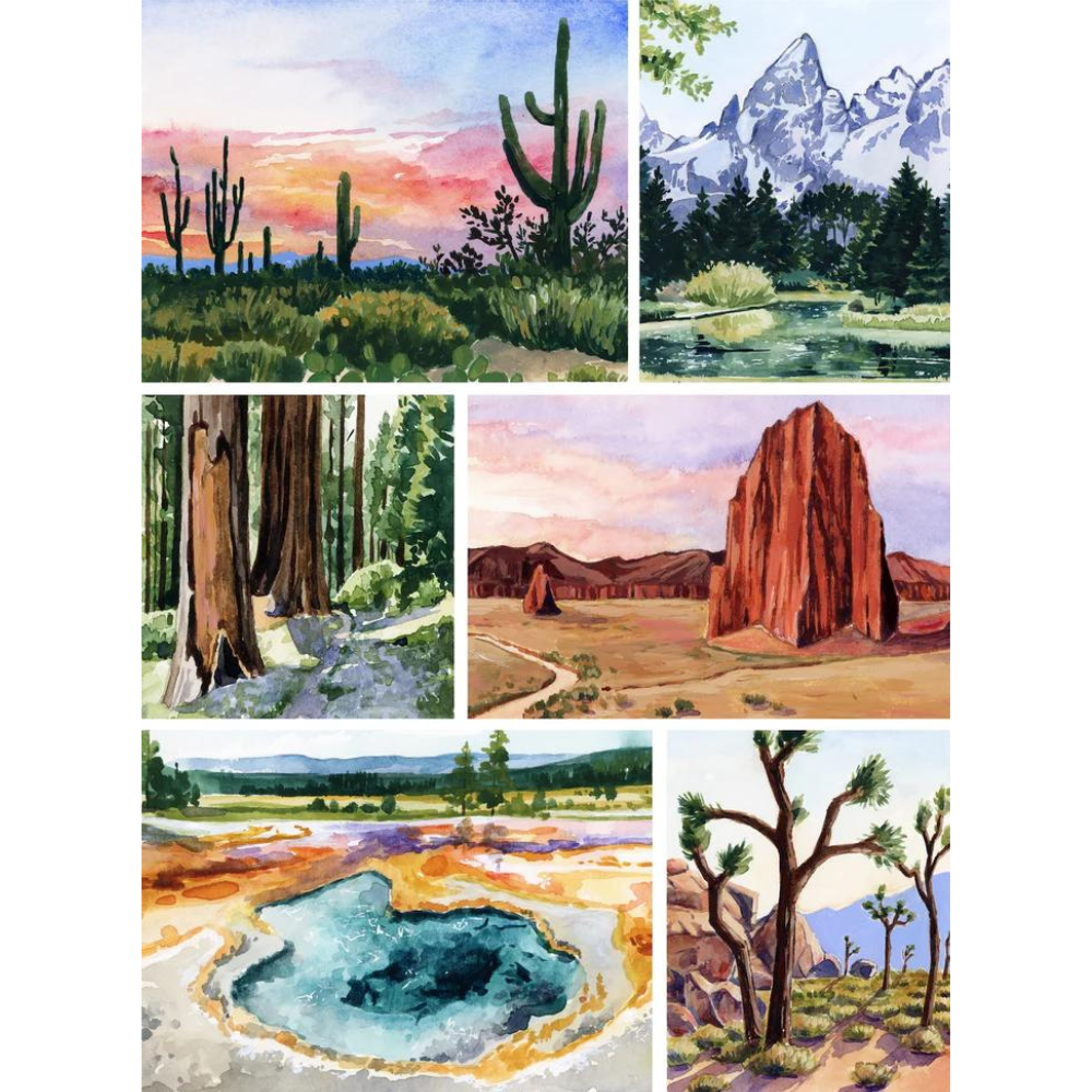 Puzzle - Parks of the West - 1000 Piece