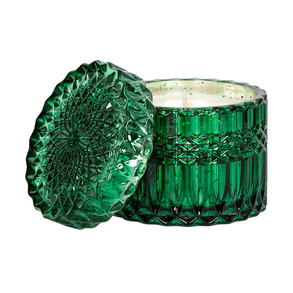 Petite Shimmer Candle 8oz - Mistletoe & Holly 8oz