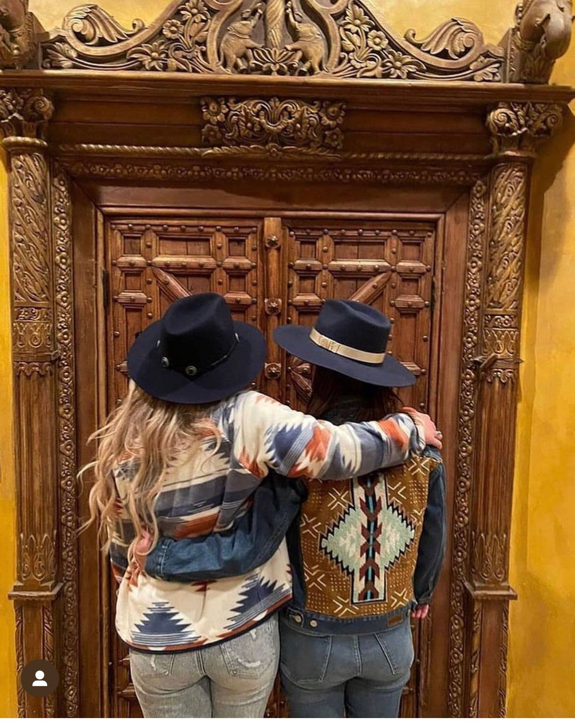Denim Jacket - Beaded Southwest