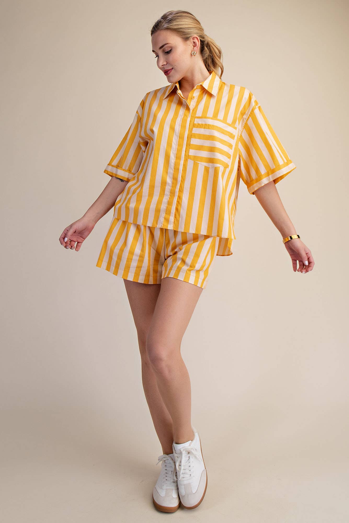 Shirt - Collar Neck Button Down
