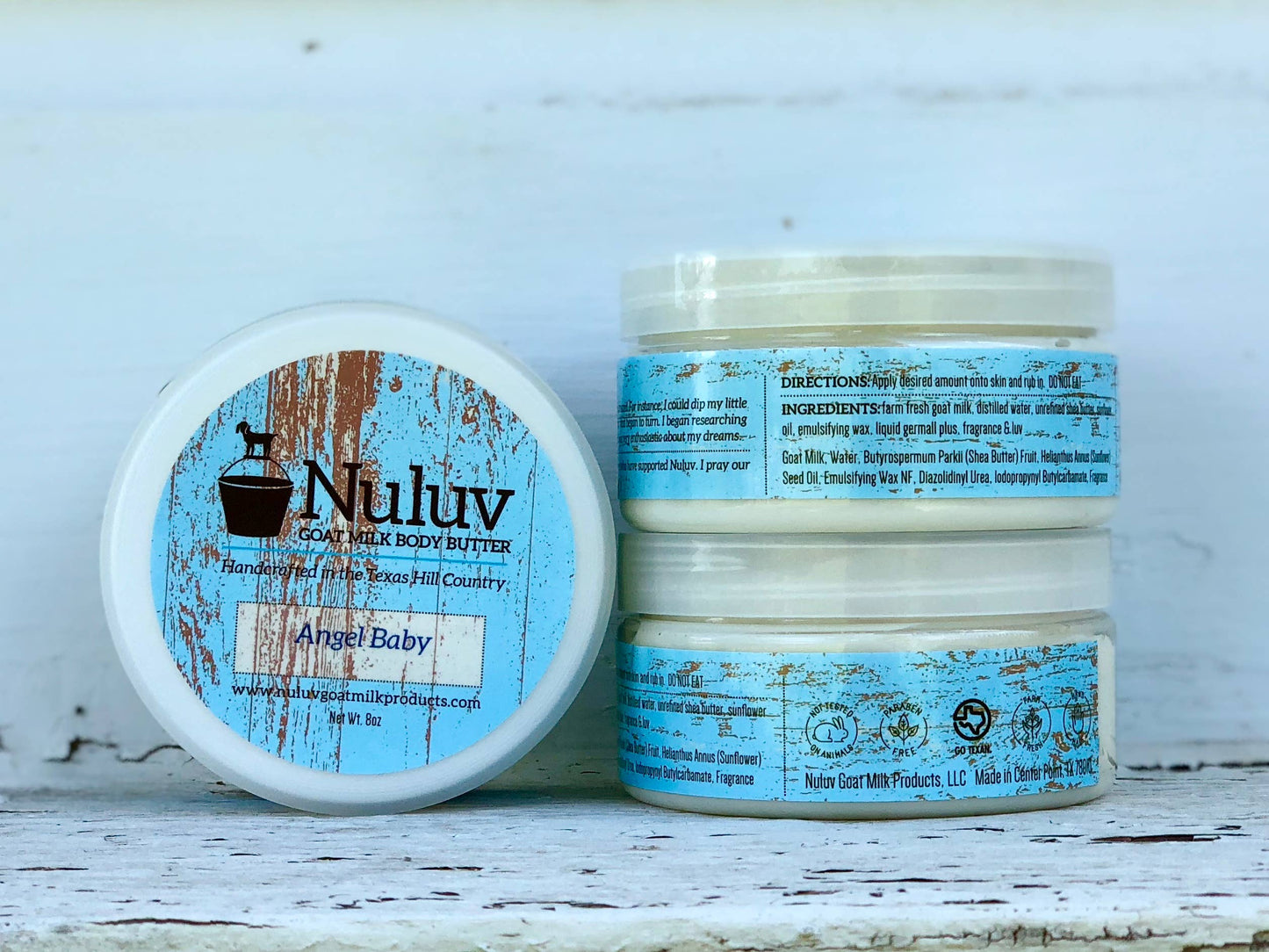 Nuluv Goat Milk Body Butter 8-oz. Jar