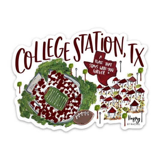 College Station/A&M Sticker
