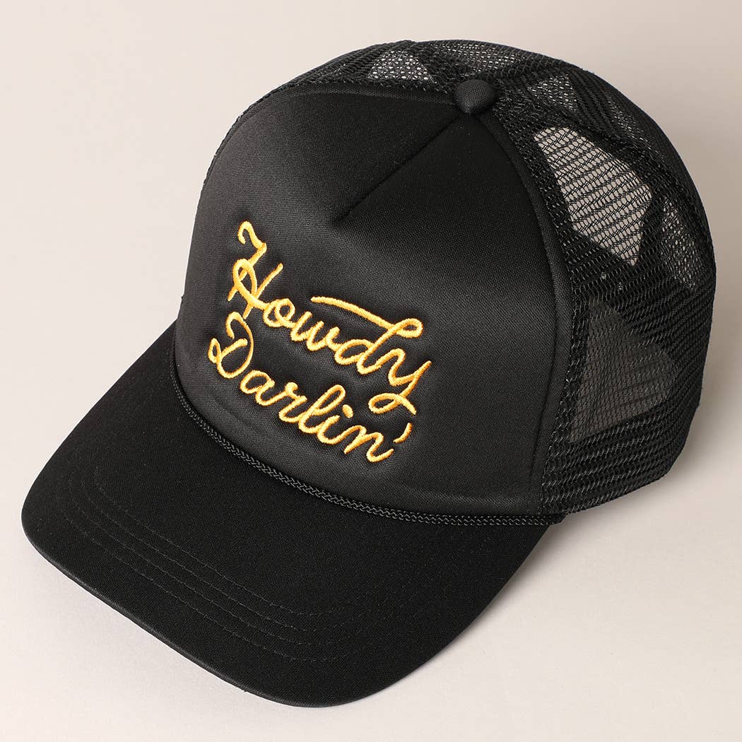 Trucker Hat - Howdy Darlin'