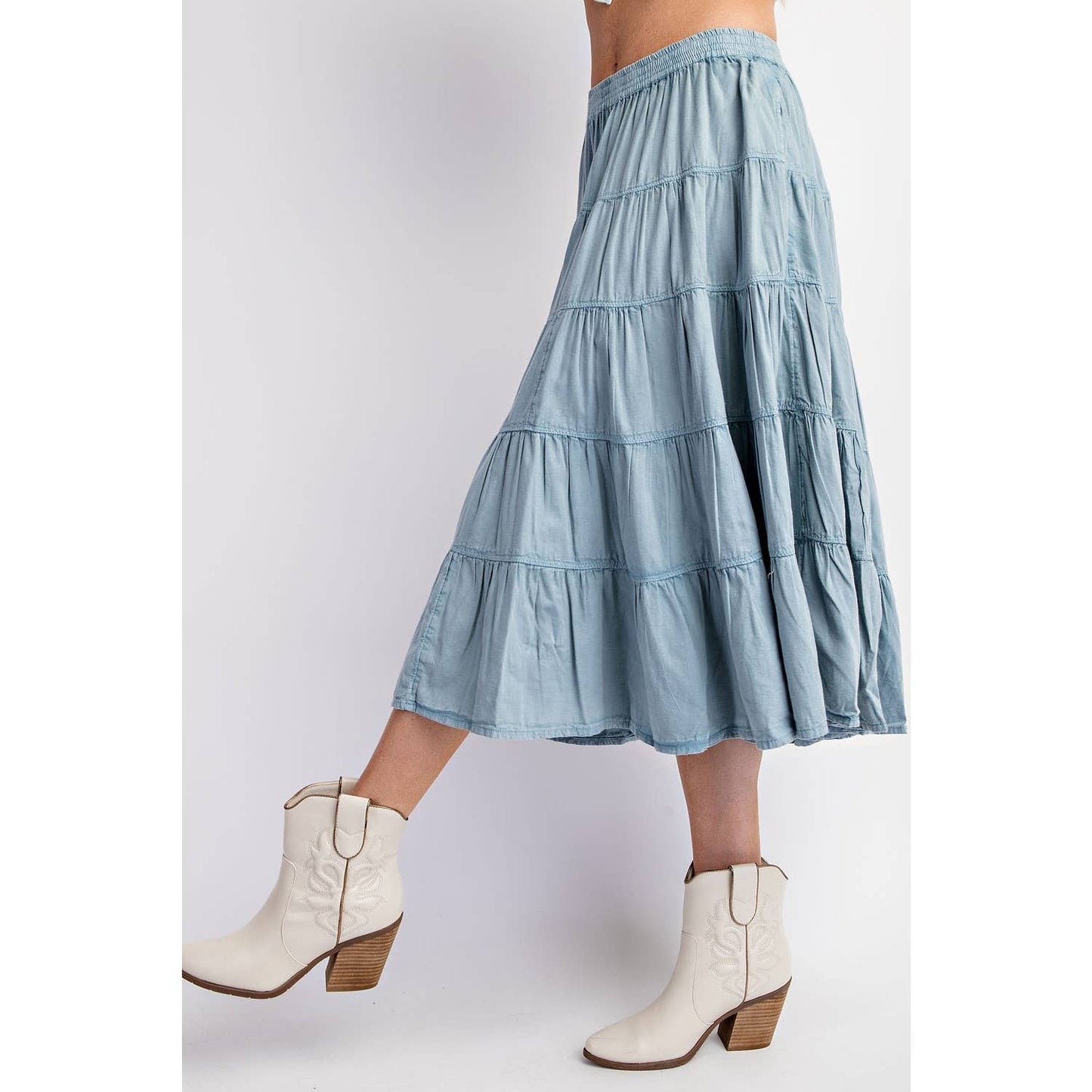 Skirt- Full Swing Denim