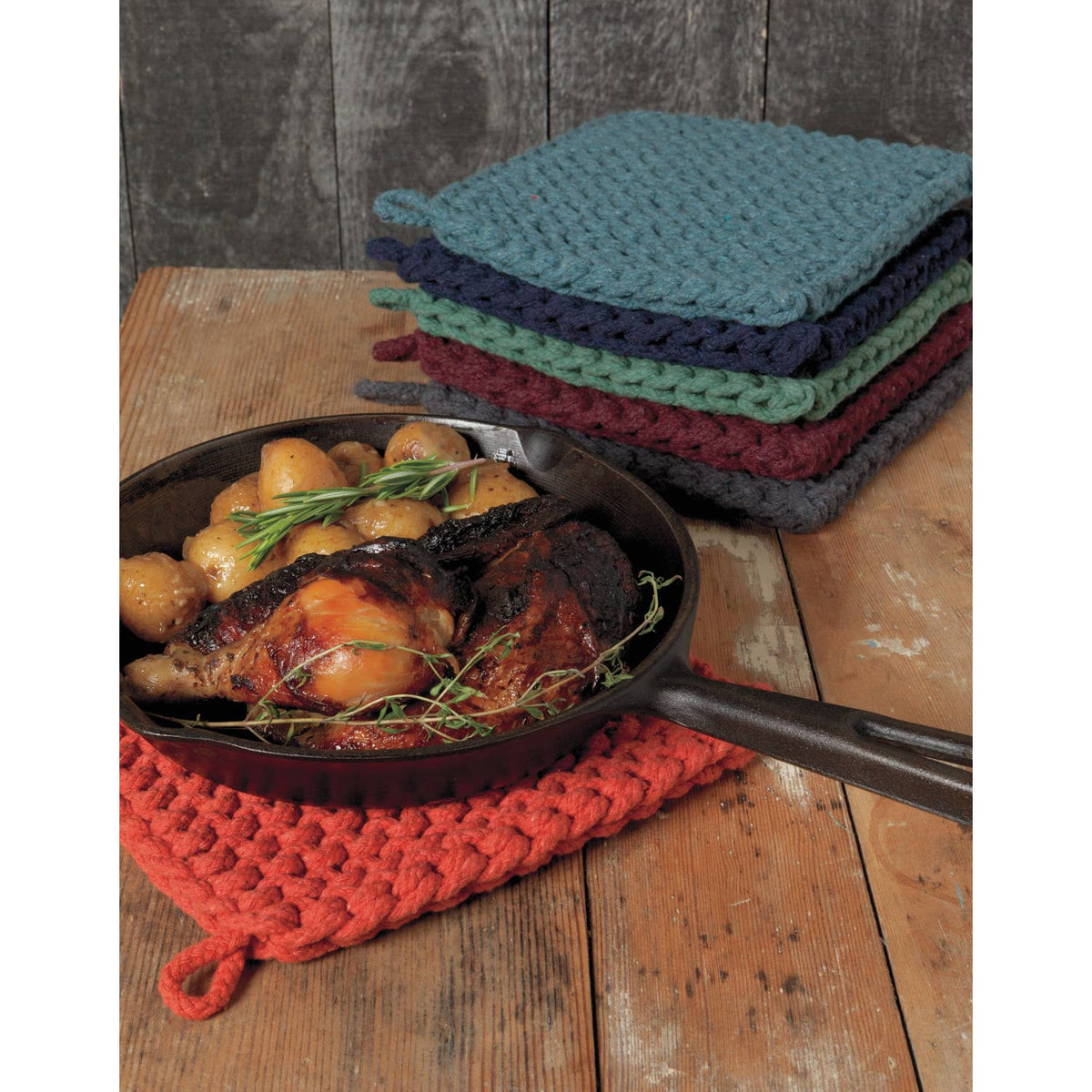 Potholder- Clay Knit