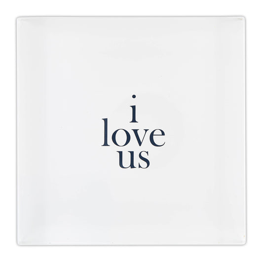 Face to Face Small Lucite Block - I Love Us