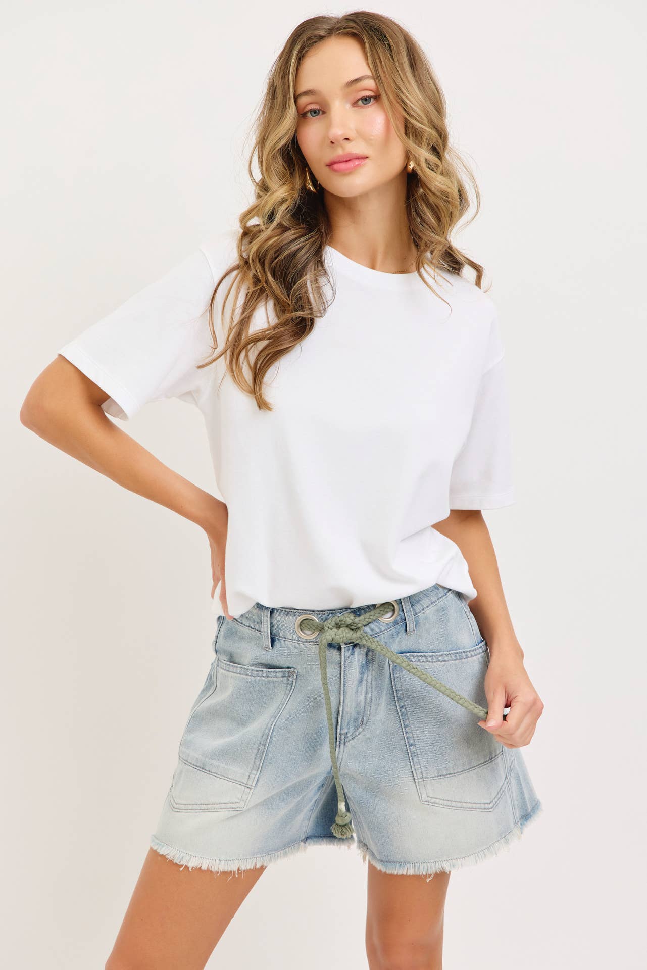 Shorts- Barrel Denim