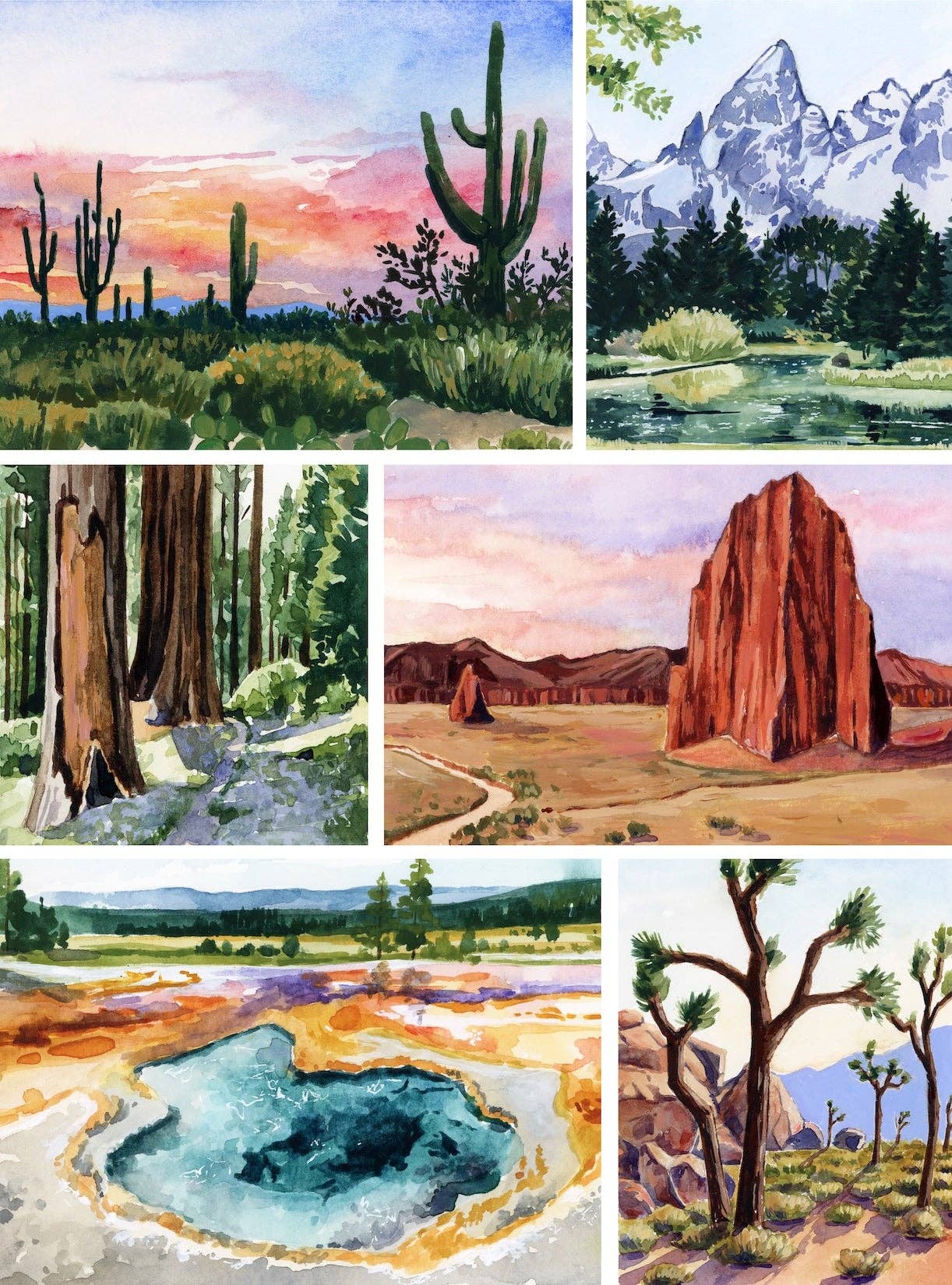 Puzzle - Parks of the West - 1000 Piece