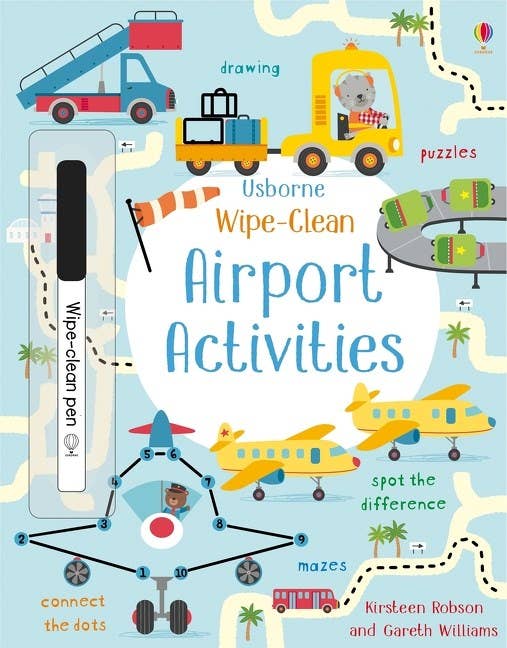 Book- Wipe-Clean Airport Activities