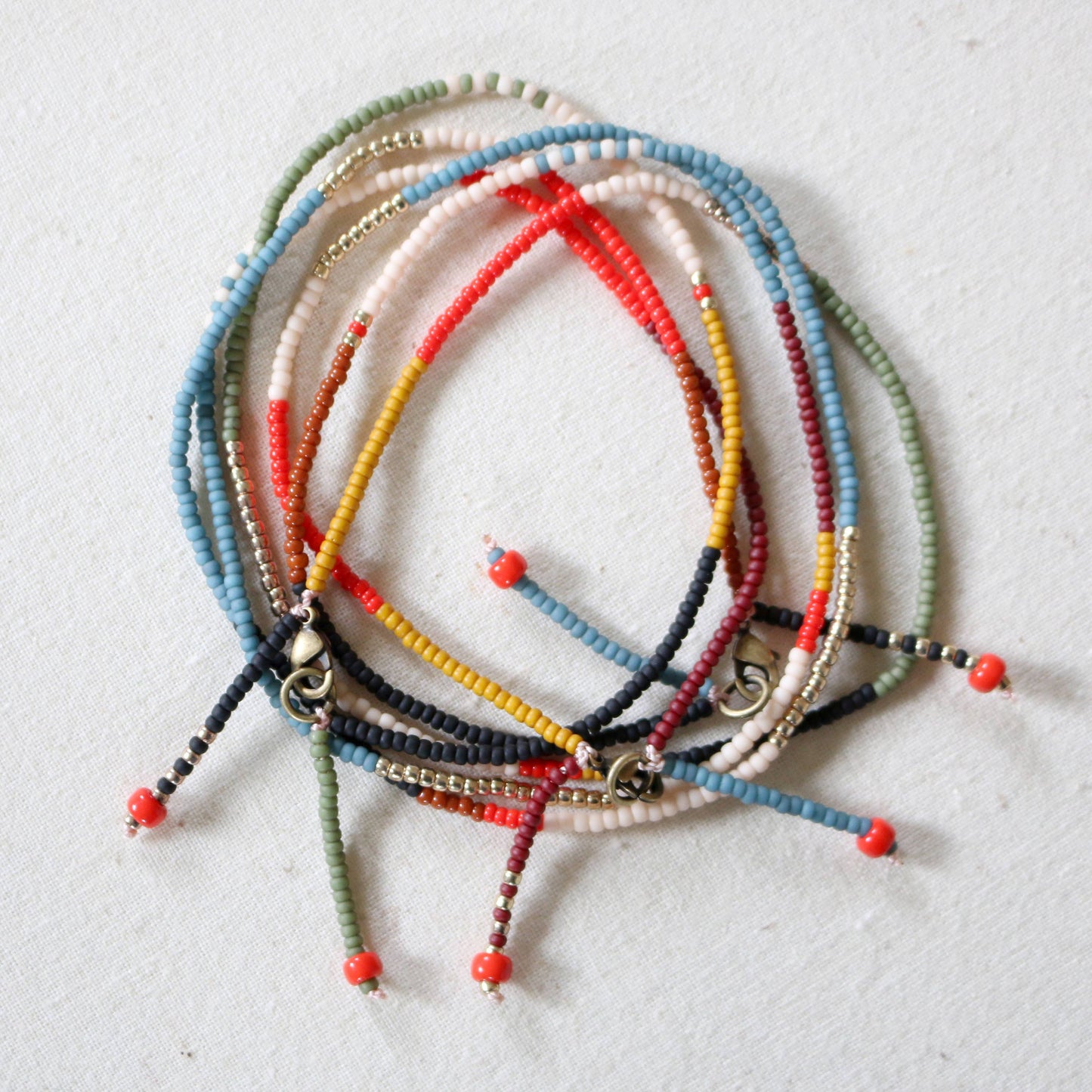 Color Block 18" Necklace