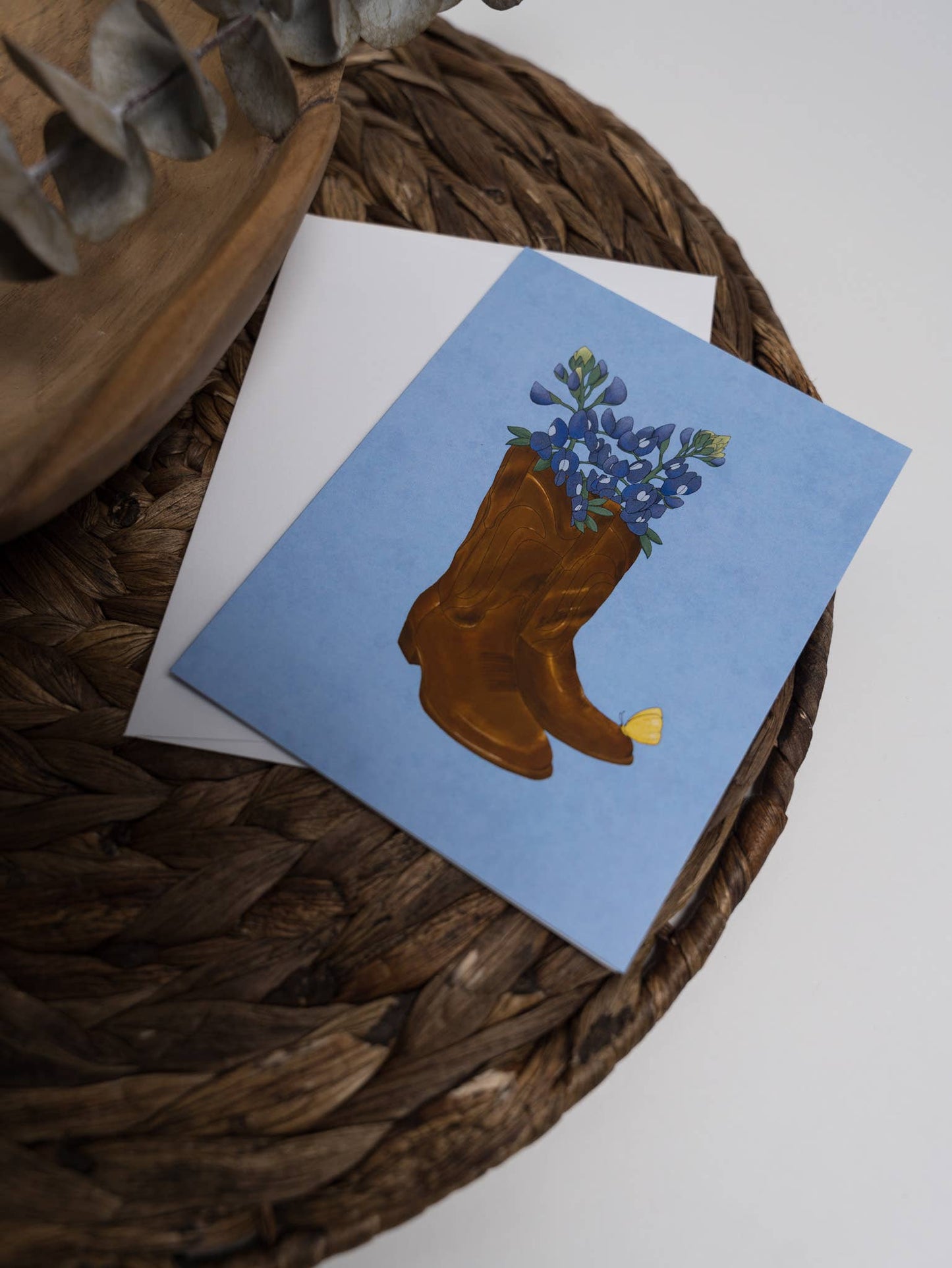 Cowboy Boots Greeting Card