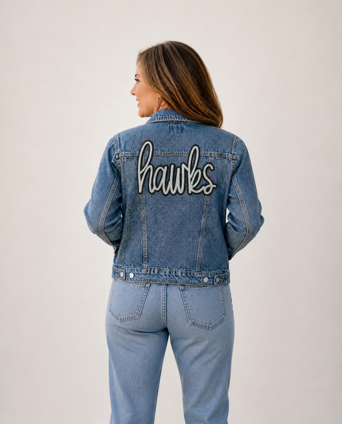 Denim Jacket - Hawks
