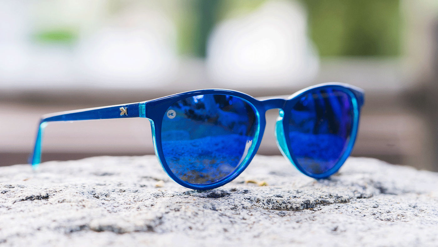 Sunglasses by Knockaround - Mai Tais - Blueberry Geode