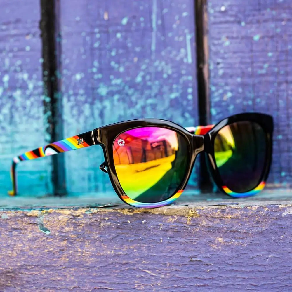 Sunglasses by Knockaround - Deja Views - Rainbow On My Parade