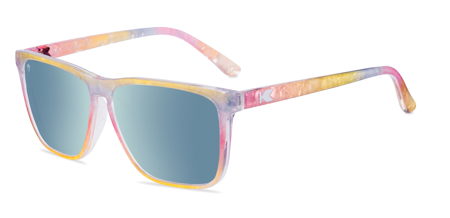 Sunglasses by Knockaround - Fast Lanes - Rainbow Sno-Cone