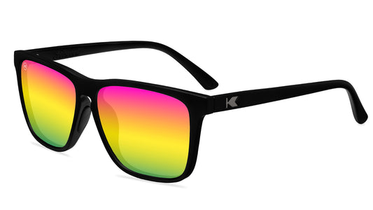 Sunglasses by Knockaround - Fast Lanes Sport - Rainbow On Black