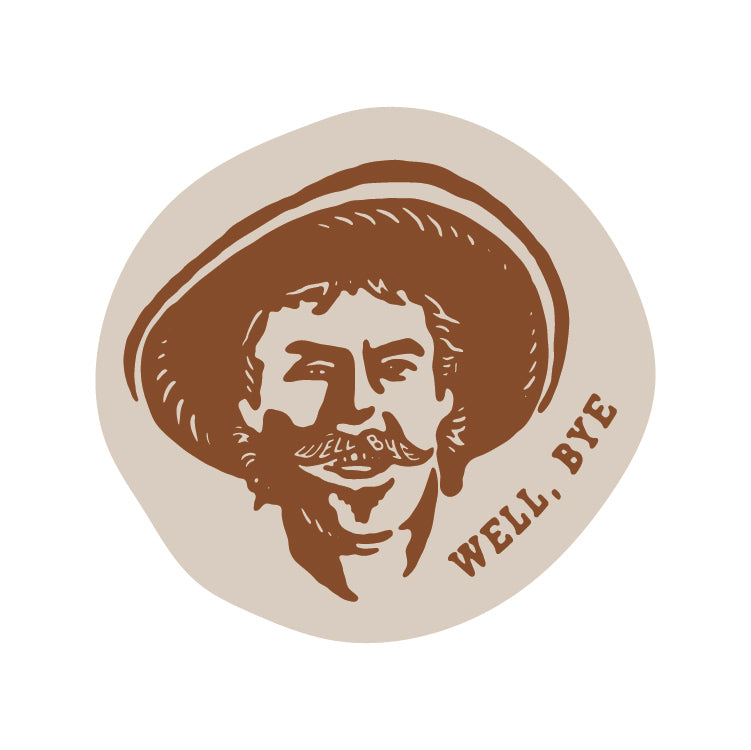Sticker - Well Bye