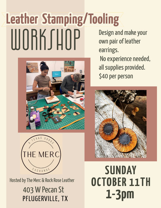 Leather Making Workshop