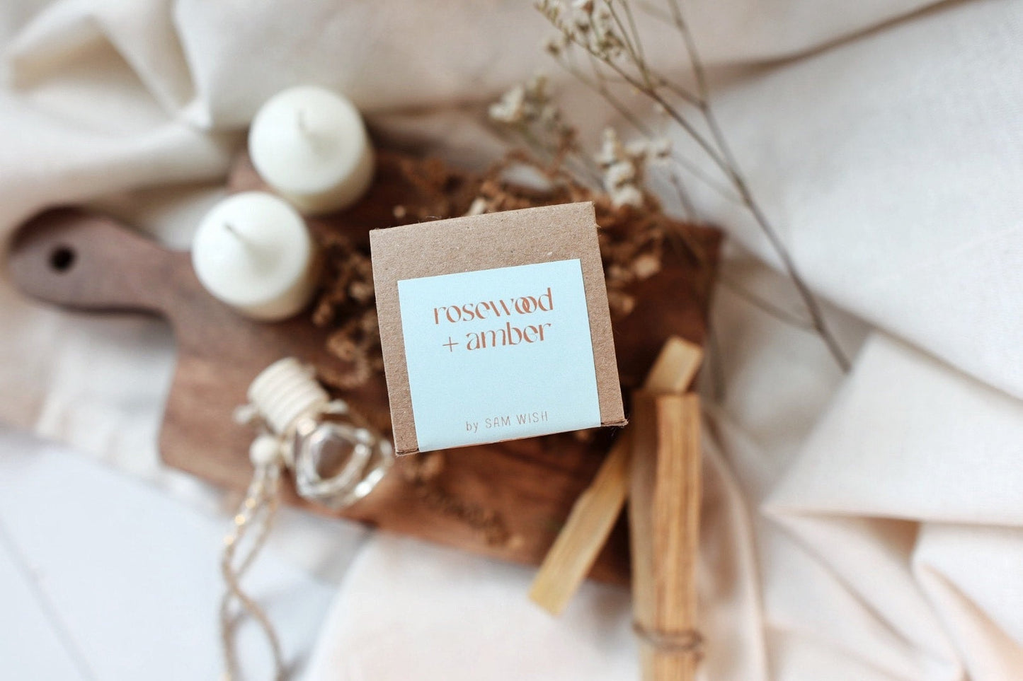 Car Freshies - Rosewood + Amber