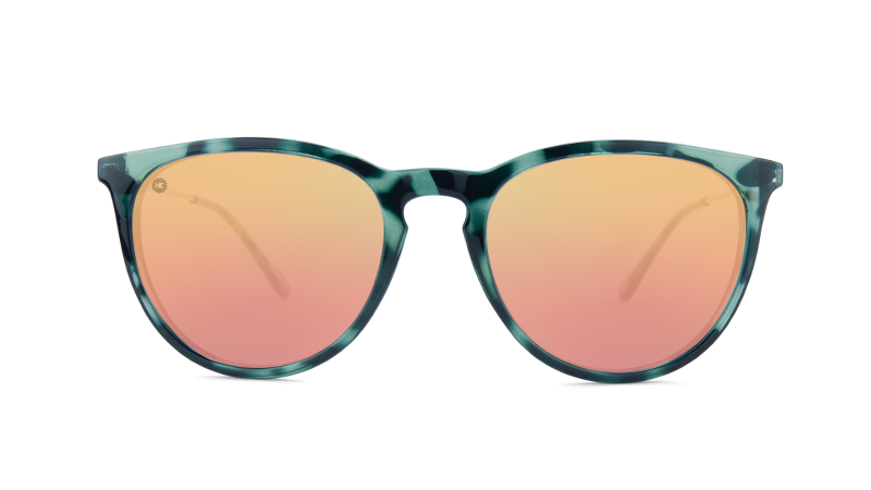 Sunglasses by Knockaround - Mary Janes - Slate Tortoise Shell / Rose Gold