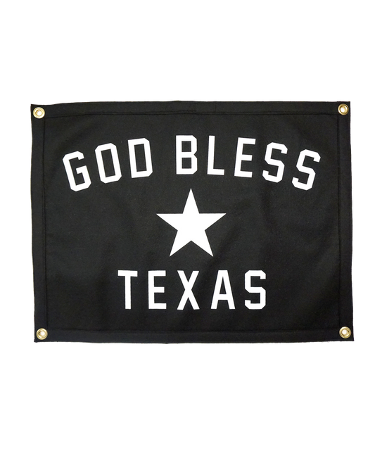 OEH Banner - Gold Bless Texas