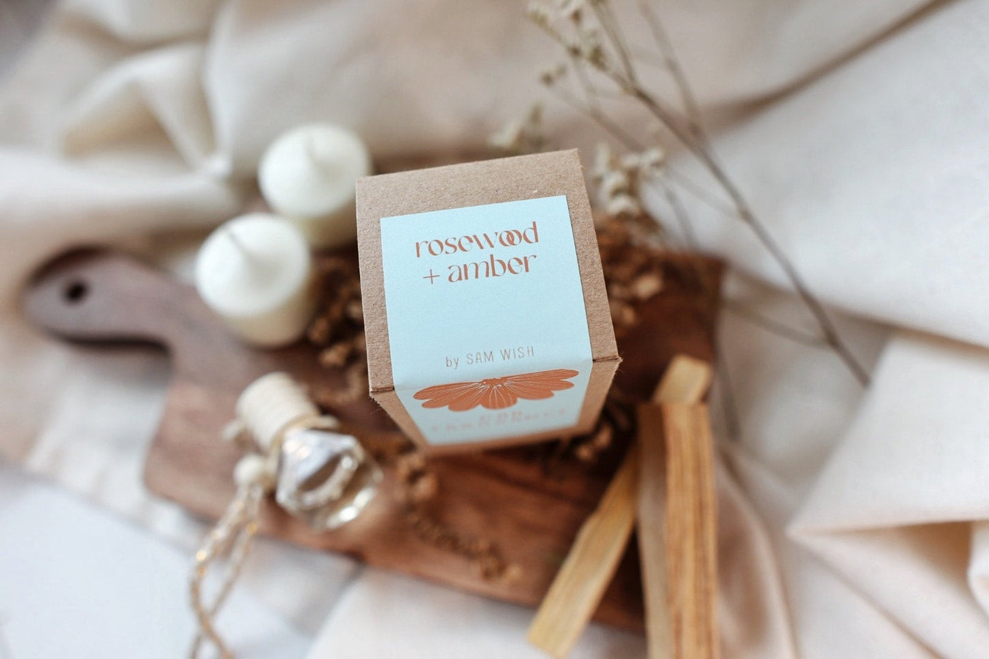 Car Freshies - Rosewood + Amber