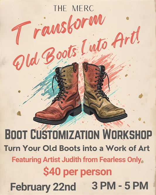Relove Your Boots Workshop