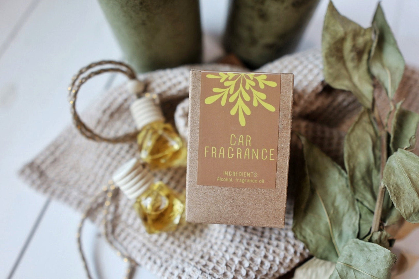 Car Freshies - Moss + Amber