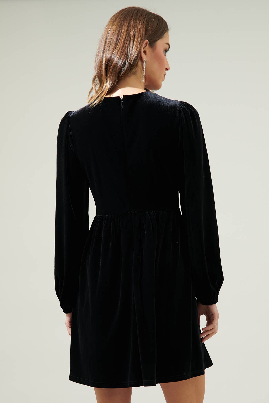 Dress- Glow Bow Velvet