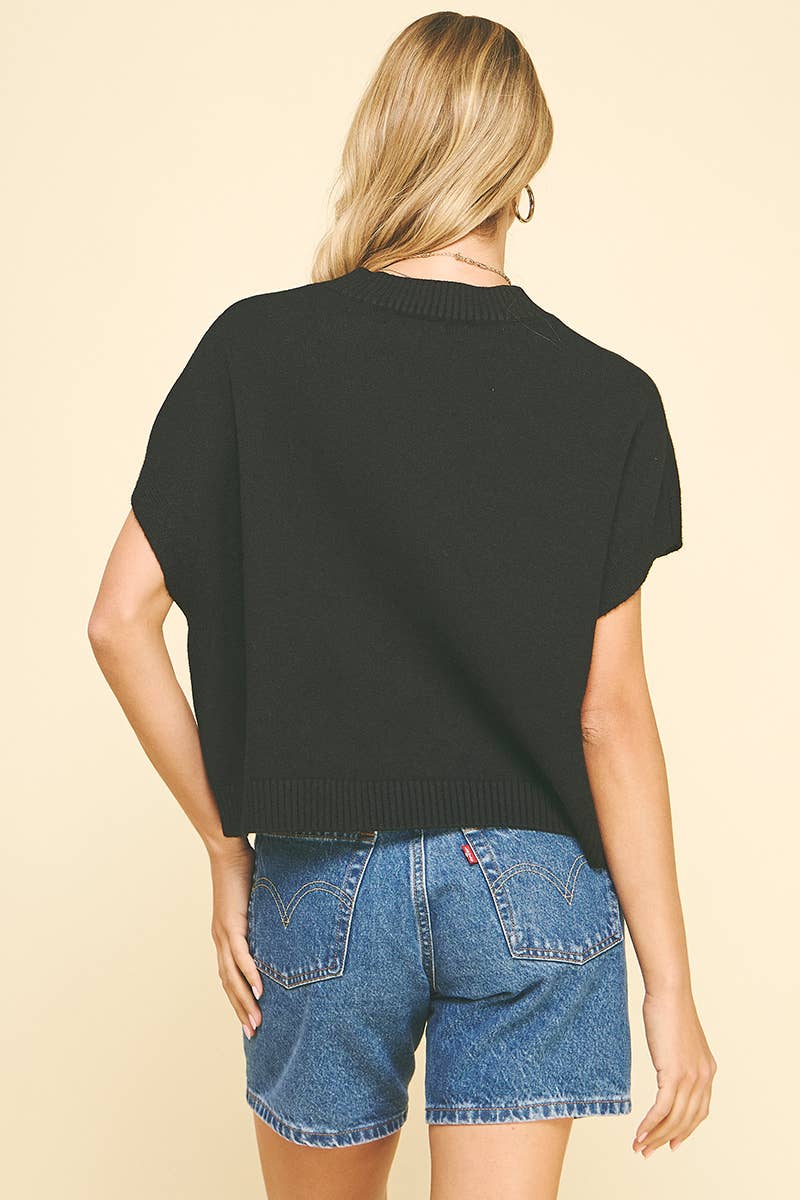 Sweater- Dropped Shoulder