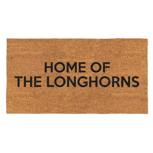 Door Mat - Home Of The Longhorns