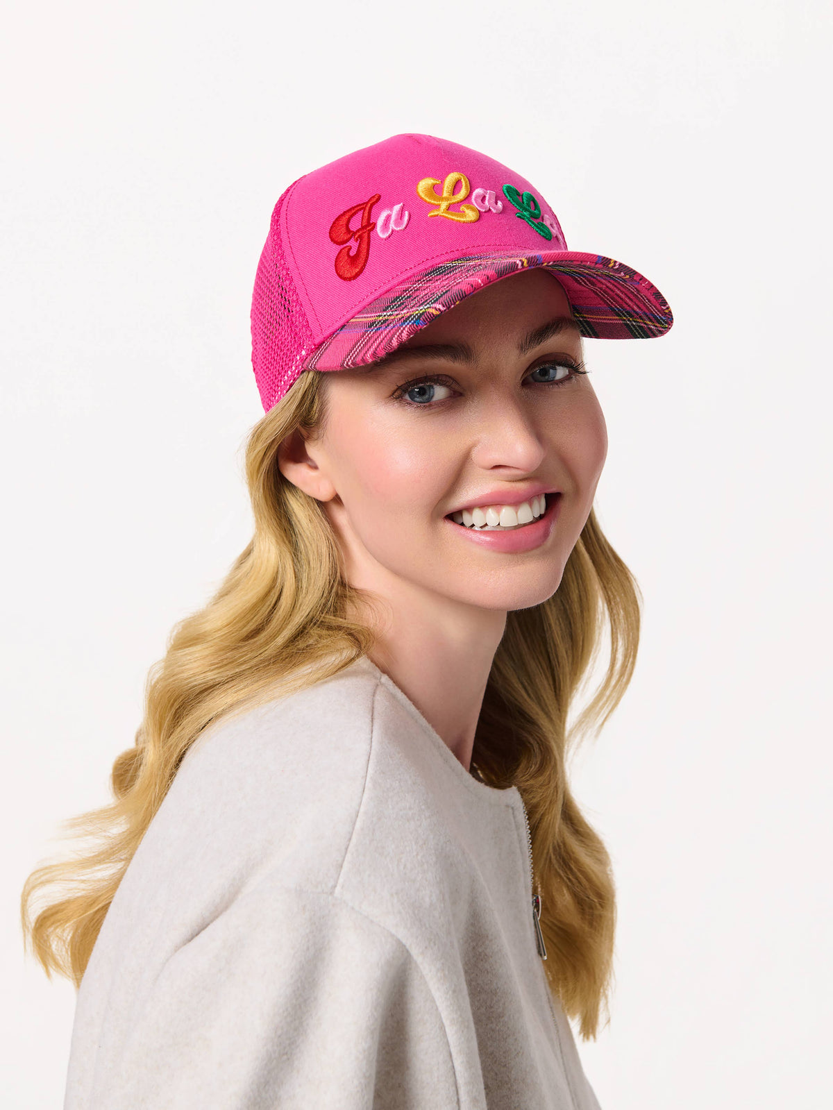 Trucker Hat - Fa La La, Pink