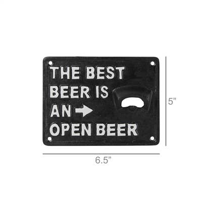 The Best Beer Bottle Opener, Cast Iron