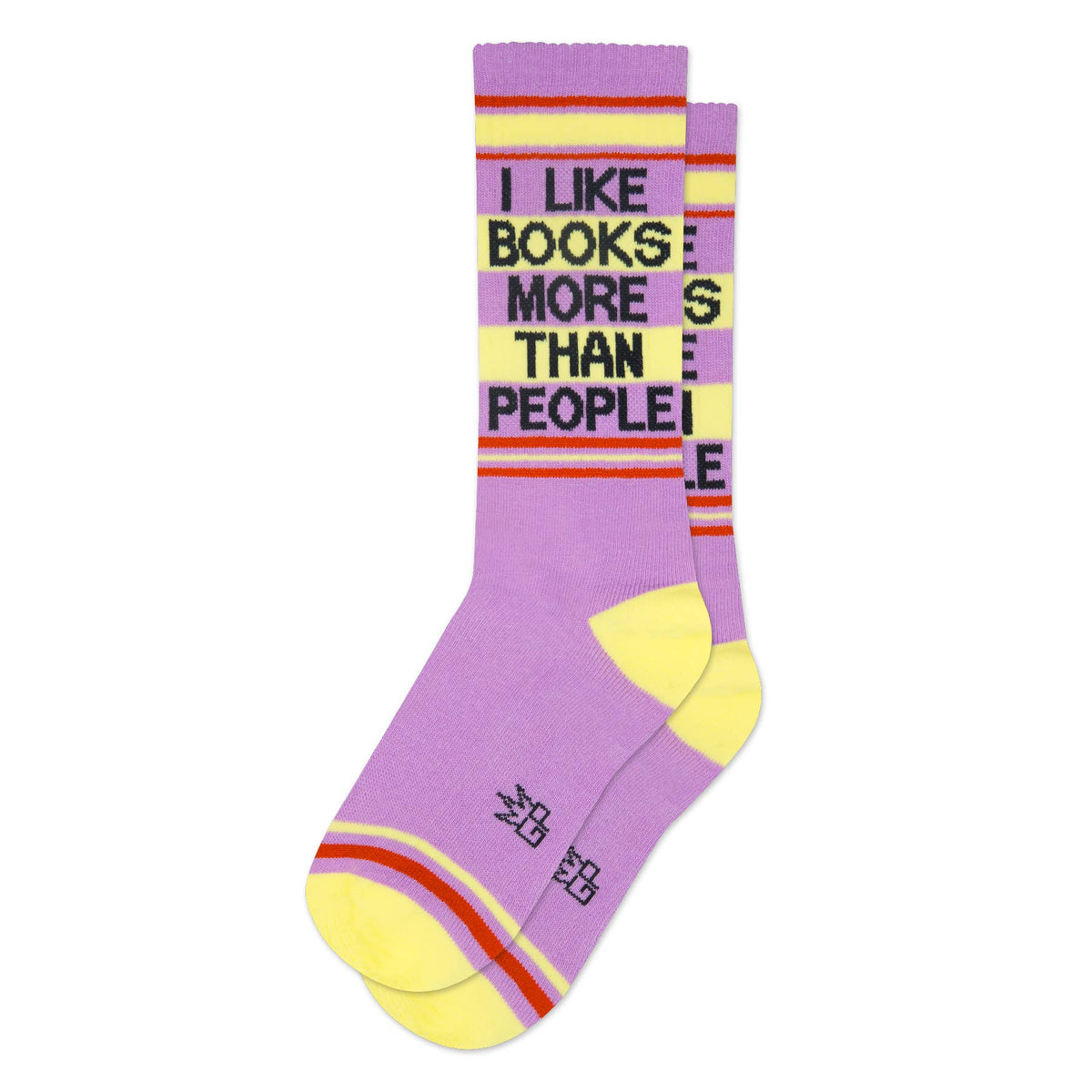 Crew Socks - I Like Books More Than People