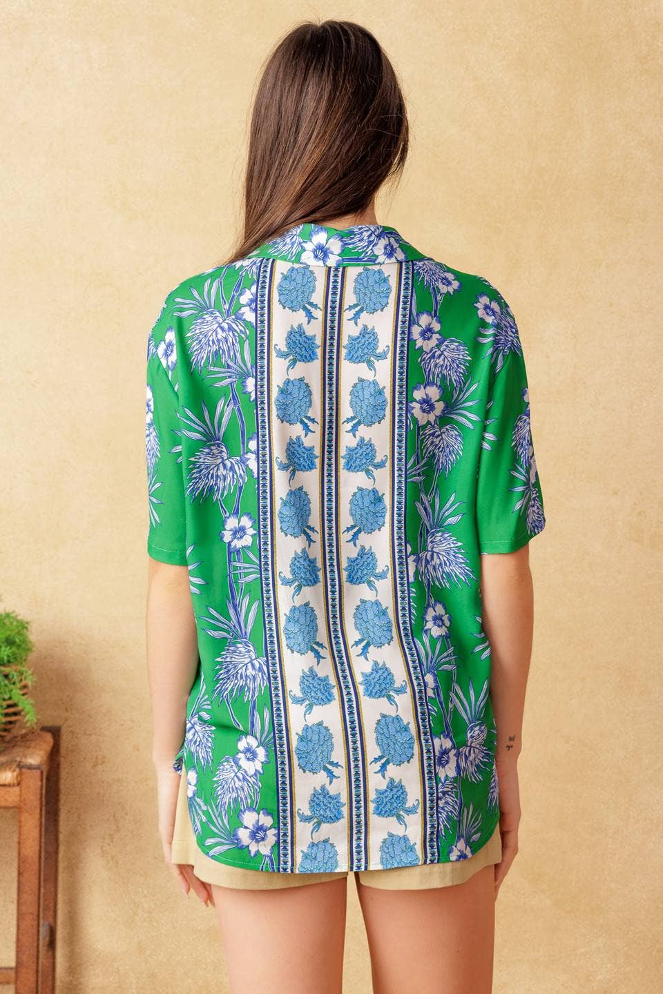 Top-Green Floral