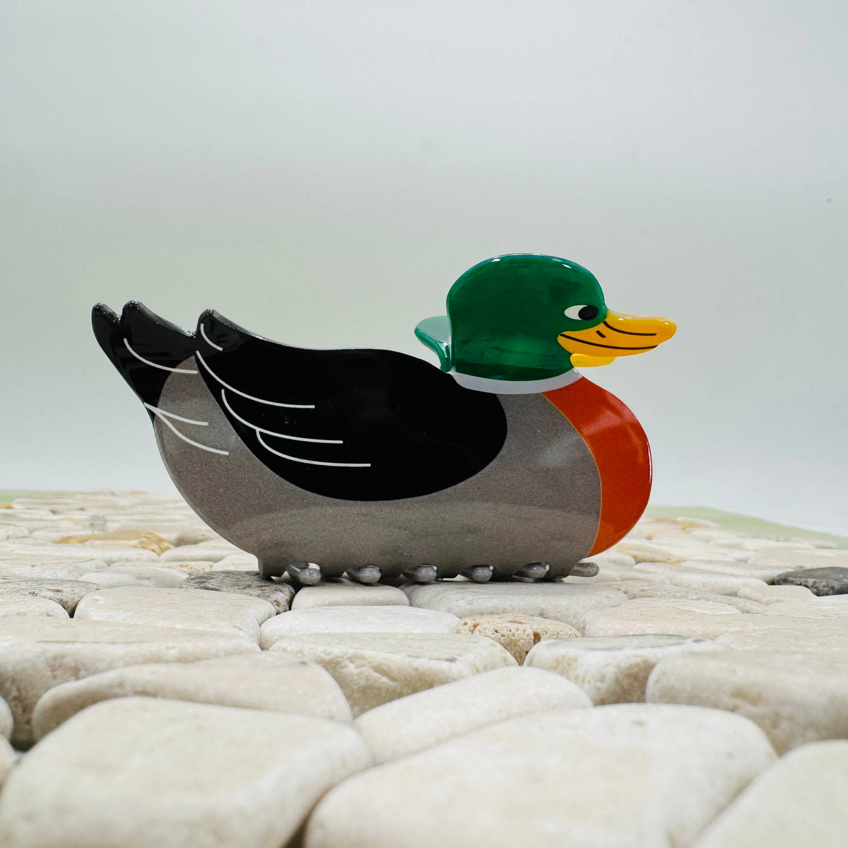 Hair Claw- Mallard