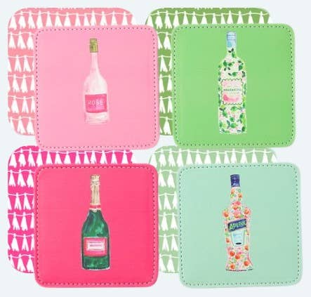 Coaster- Cocktails (Set of 4)