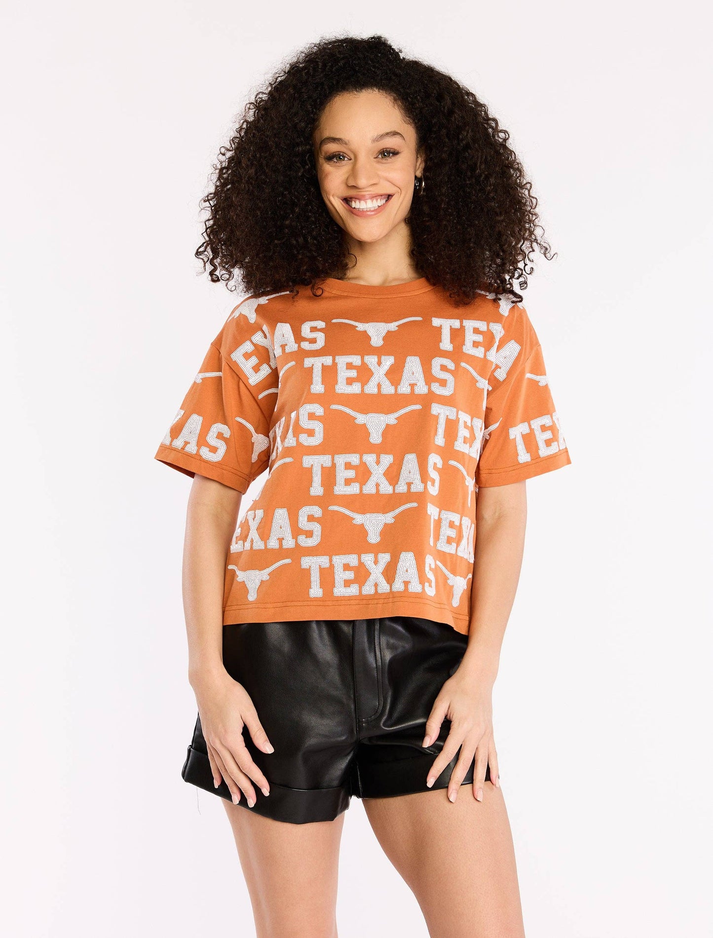 Tee - Sequin Repeat  | Texas