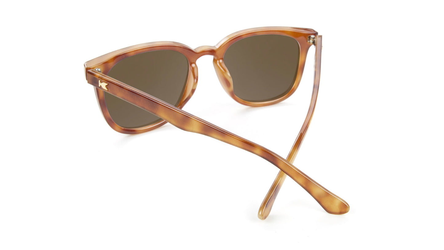 Sunglasses by Knockaround - Paso Robles - Glossy Blonde Tortoise Shell / Amber
