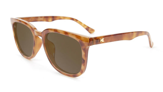 Sunglasses by Knockaround - Paso Robles - Glossy Blonde Tortoise Shell / Amber