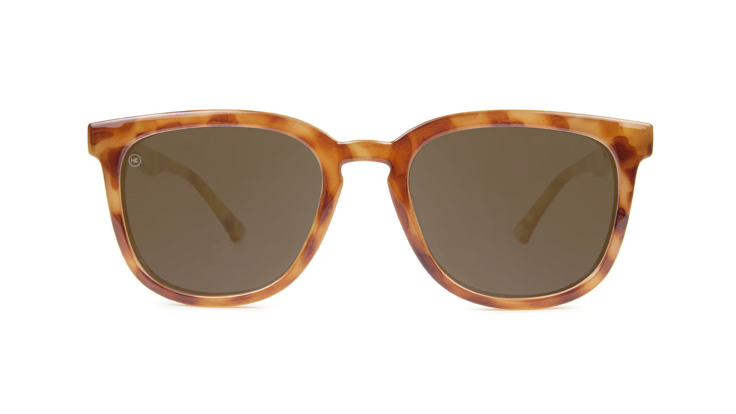 Sunglasses by Knockaround - Paso Robles - Glossy Blonde Tortoise Shell / Amber