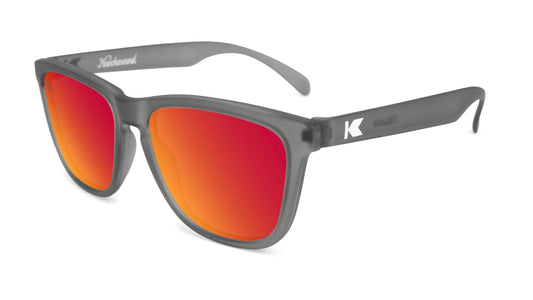 Sunglasses - Premiums - Frosted Grey / Red Sunset
