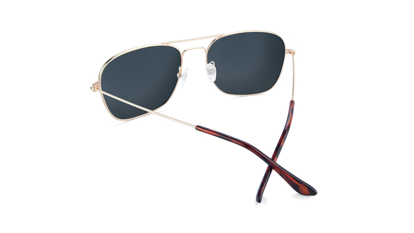 Sunglasses by Knockaround - Mount Evans - Gold / Sky Blue