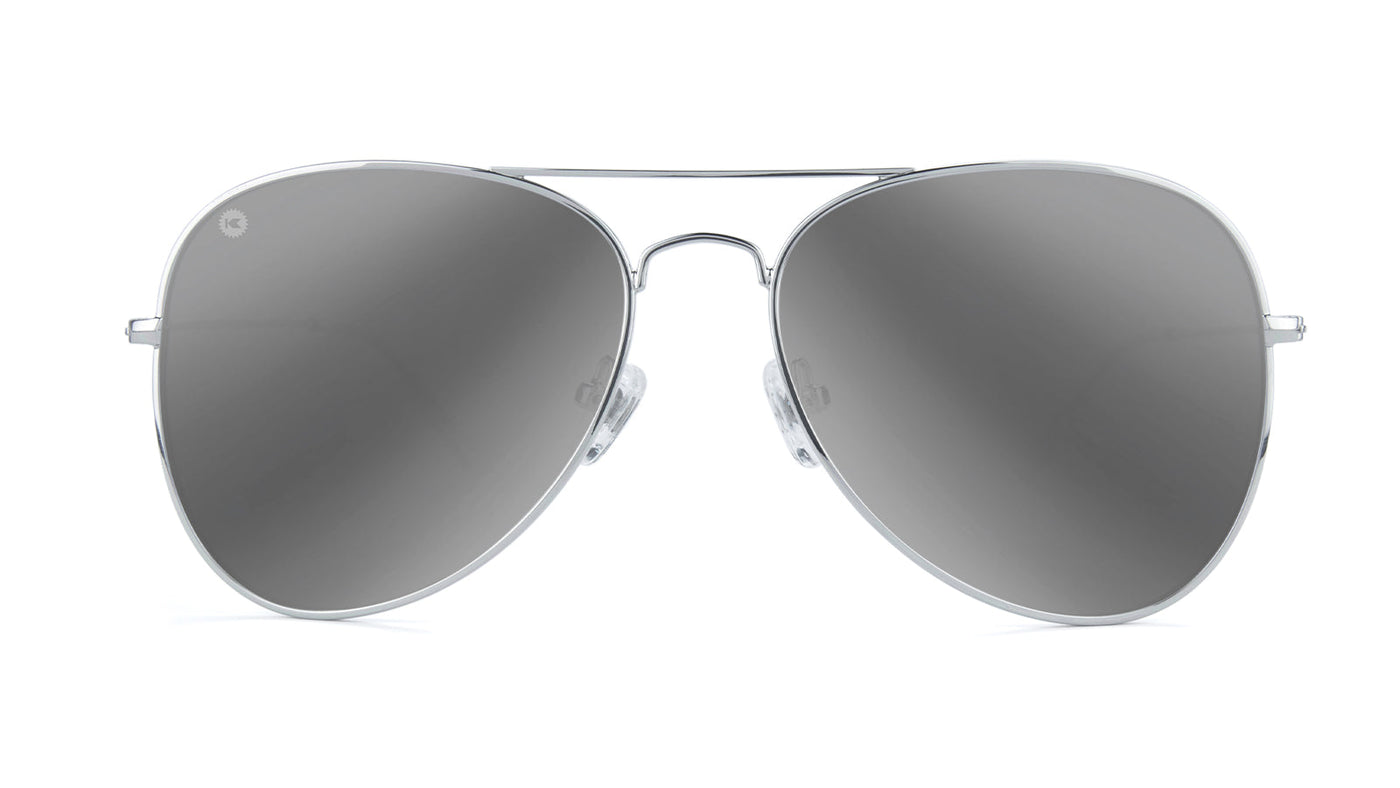 Sunglasses - Mile Highs - Silver / Silver Smoke