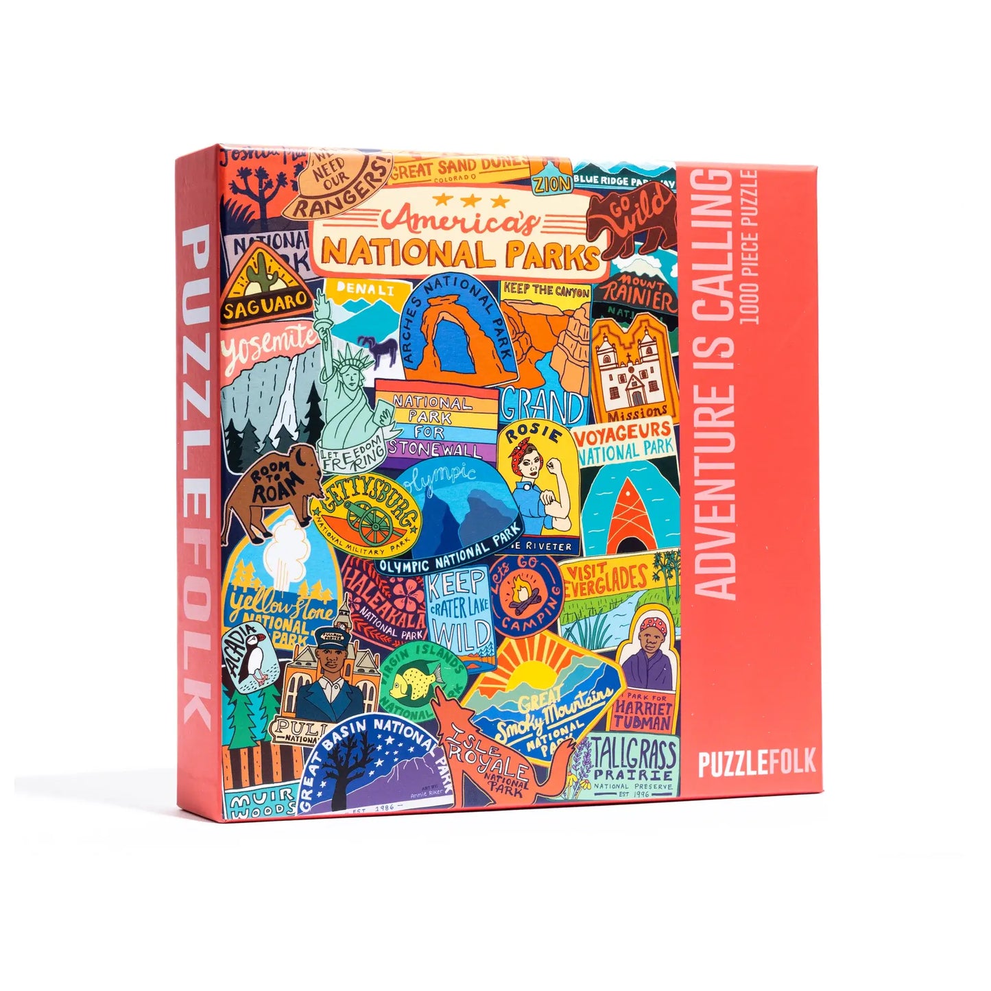 Puzzle - Nation Parks - Adventure Is Calling - 1000 Piece