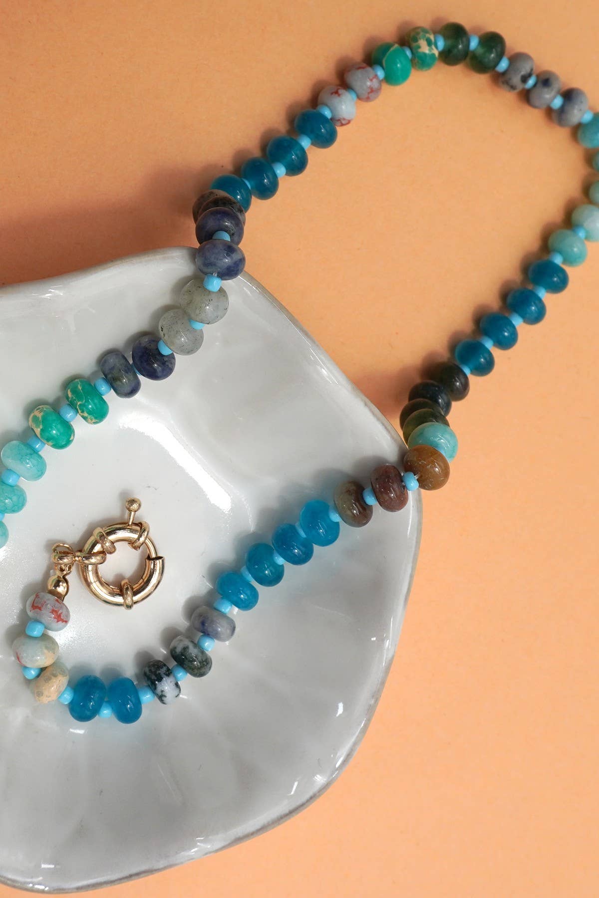 Necklace- Natural Semi-Precious Stone