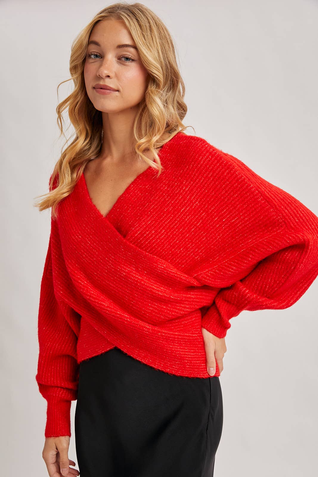 Sweater - Wrap Crossover